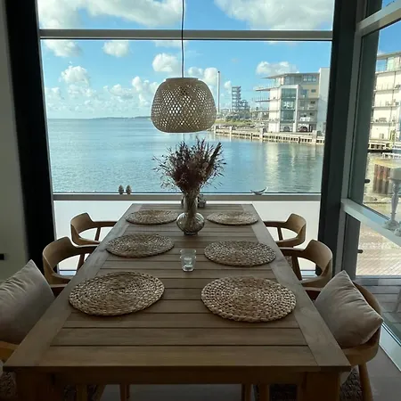 Apartment Penthouselejlighed Med Fuld Havudsigt Nyborg